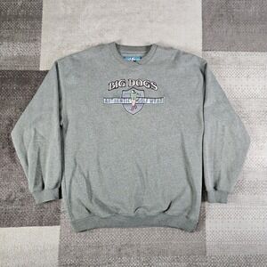 Vintage‎ Big Dogs Golf Dog Embroidered Sweatshirt Mens Size XL Green Pullover